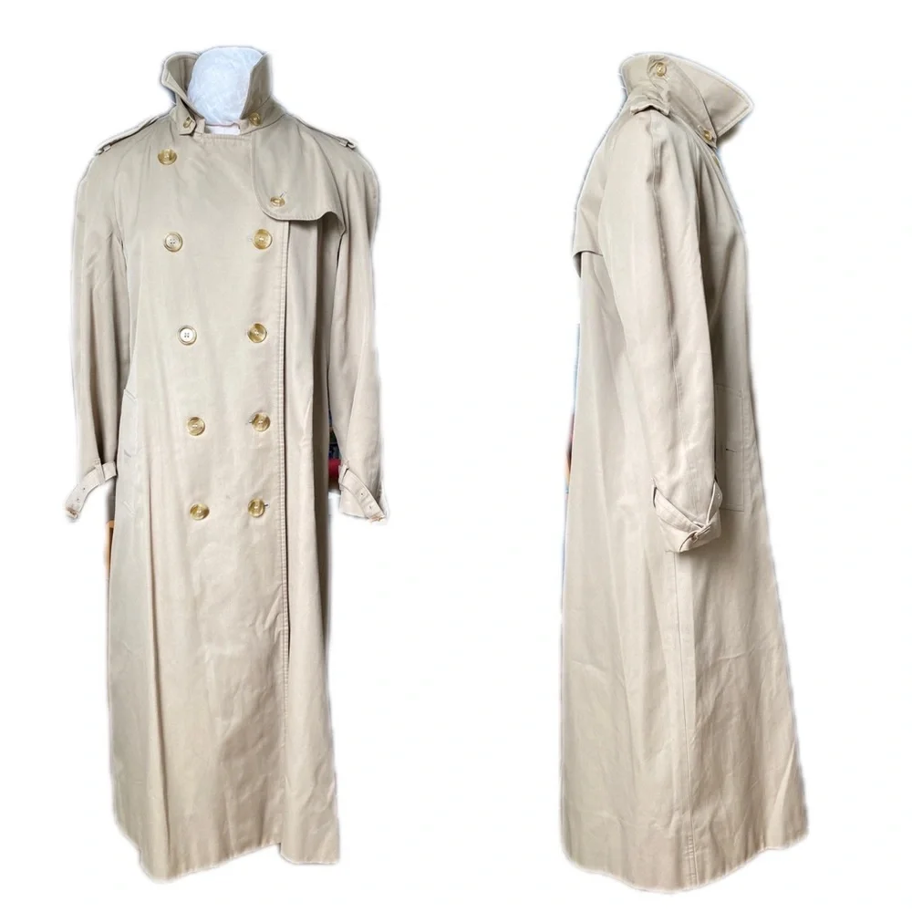 Classic Burberry Trench with Wool Removable Lining, Size 10 - Picture 16 of 16
